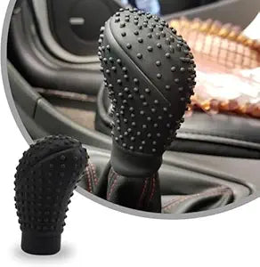 Car Gear Knob Protector Silicone Gear Shifter Cover for Anti-Scratch Car Gear